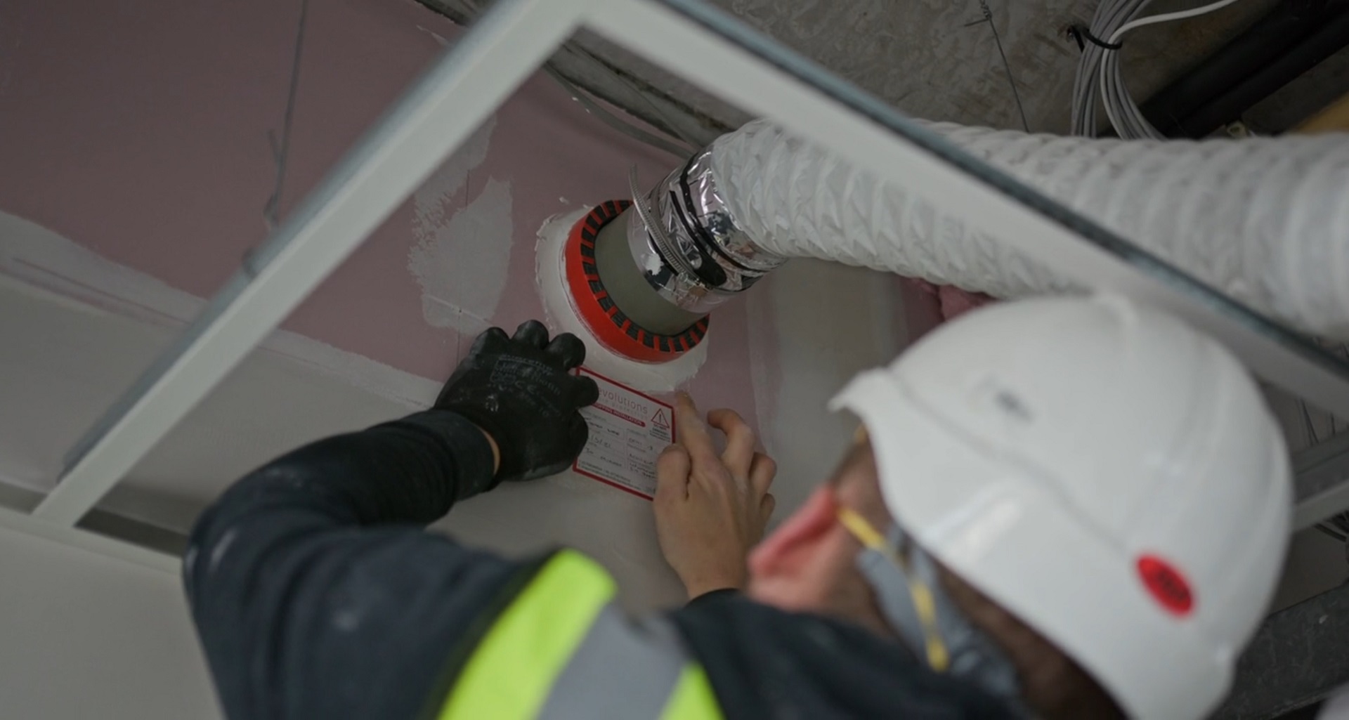 Installation of firestopping